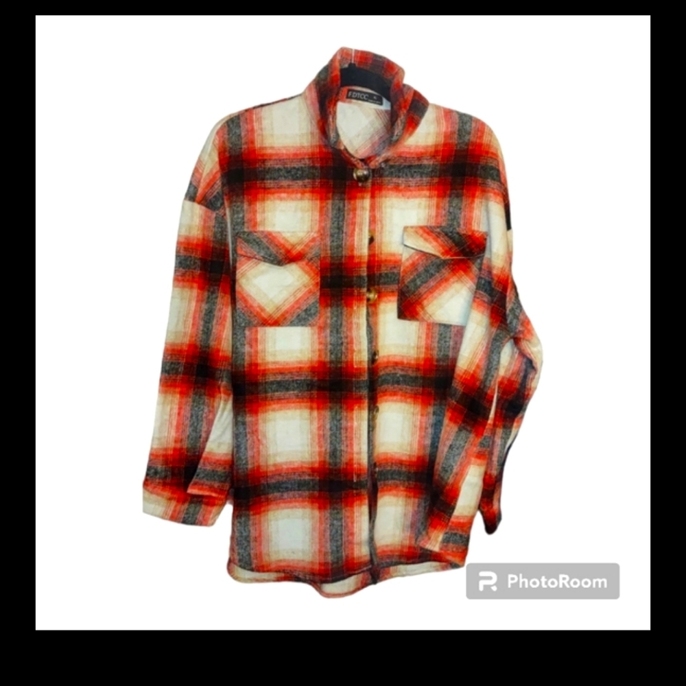 F dtcc oversized flannel